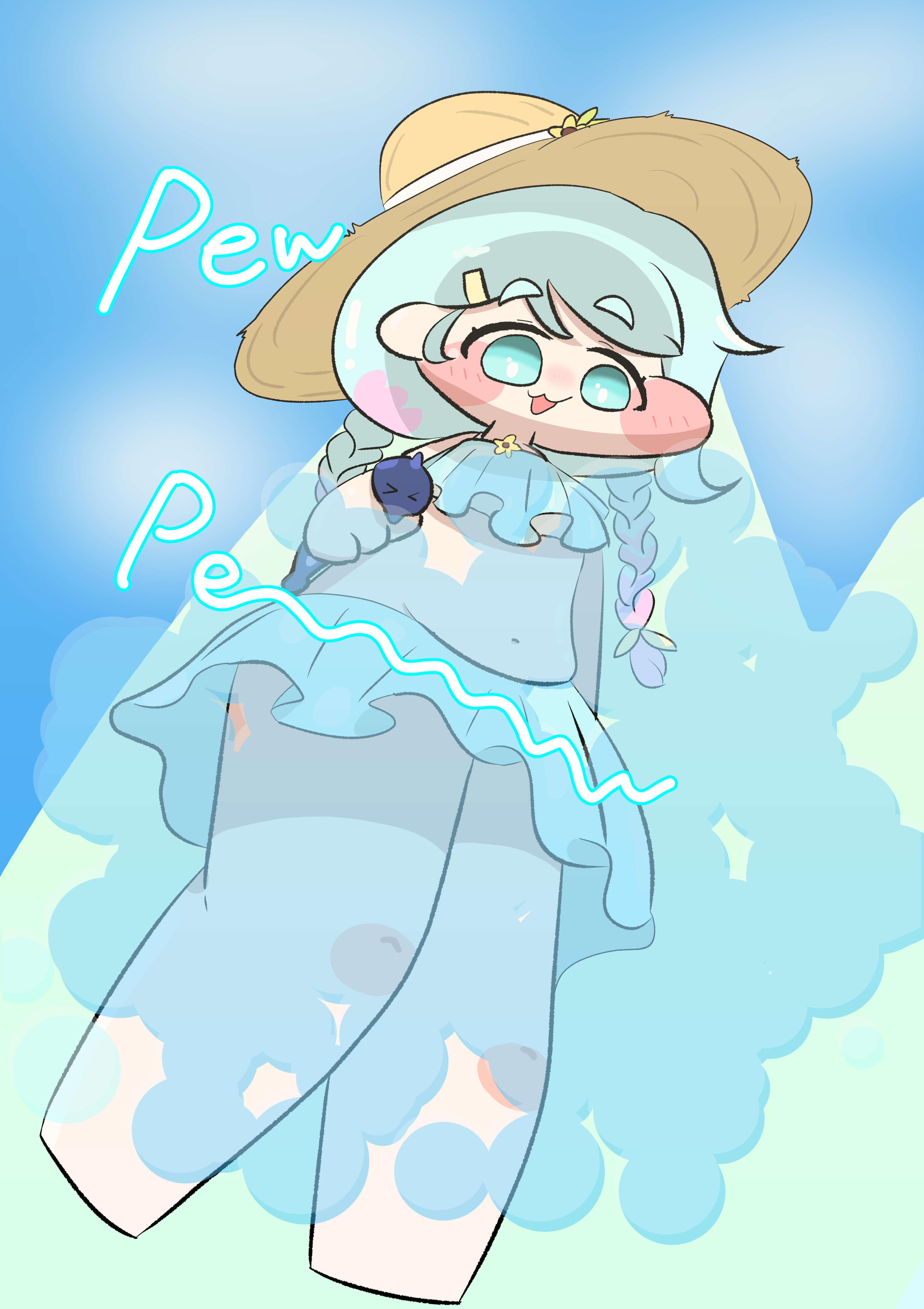 2026年7月 ナイア/トリッカルもちもち電脳祭りイラストアンソロジーに寄贈